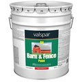 Valspar Oil Barn and Fence Paint, Gloss, Red, Liquid, 5 gal Pail 2125-11
